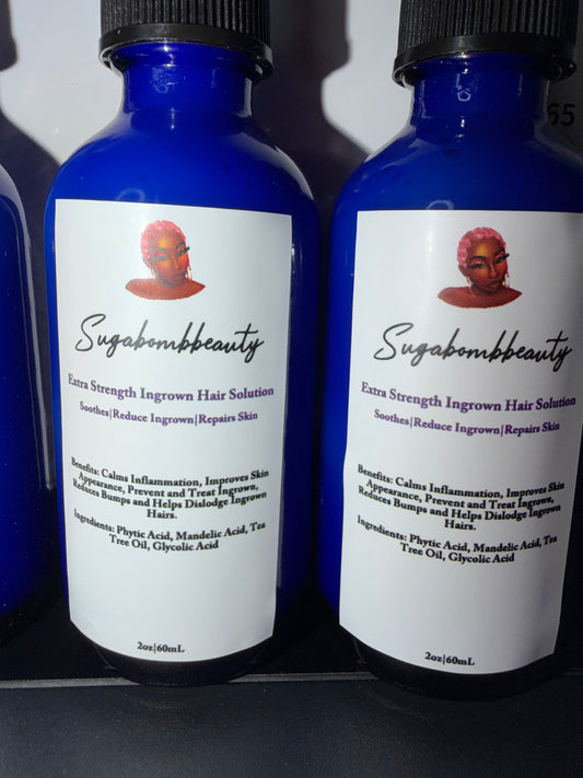 Sugabombbeauty Extra Strength Ingrown Hair Solution