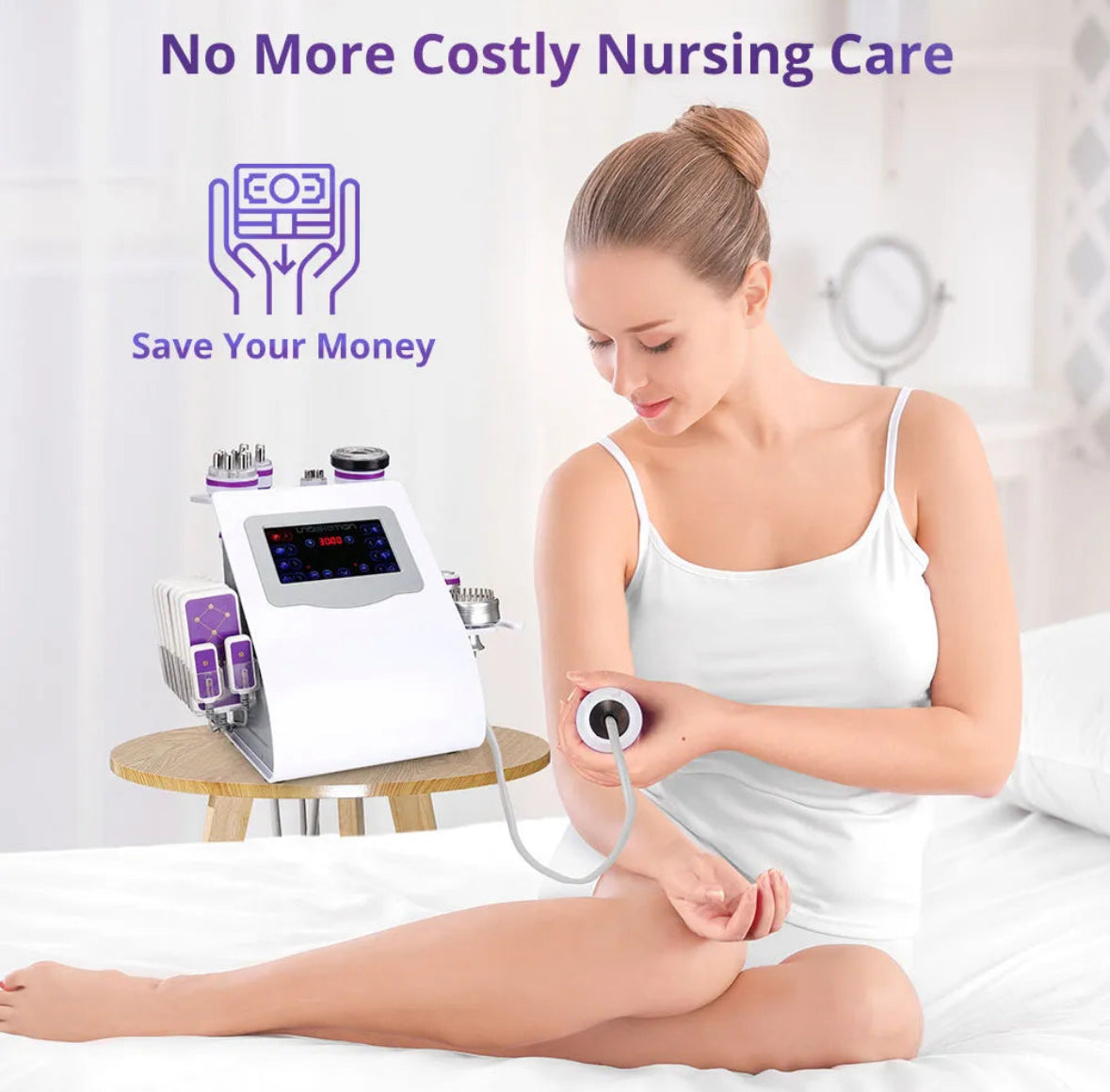 9 in 1 Cavitation Lipo Laser Body Sculpting Machine