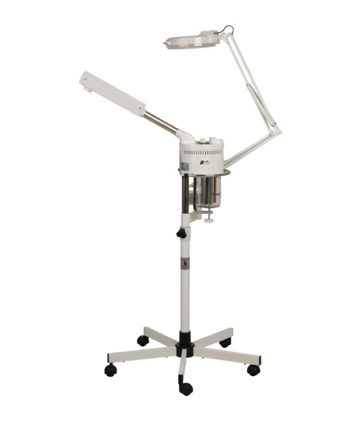 2 in 1 Ozone Facial Steamer & Mag Lamp Combo