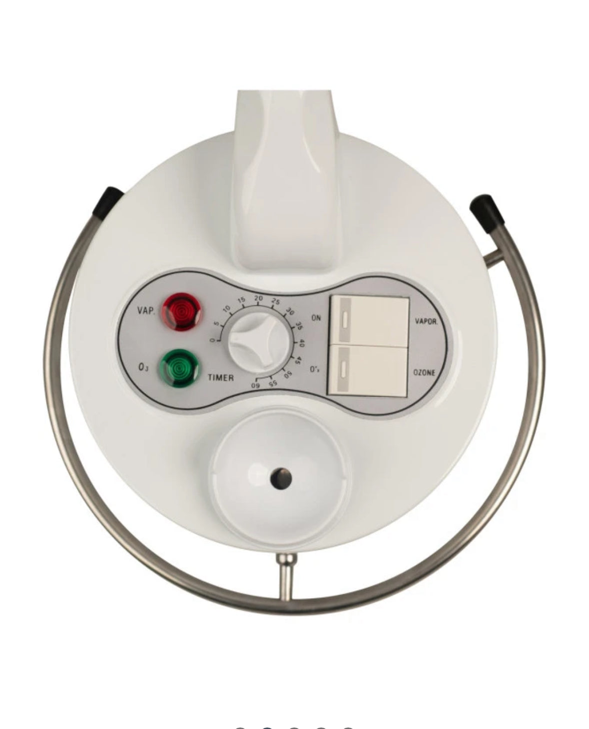 2 in 1 Ozone Facial Steamer & Mag Lamp Combo