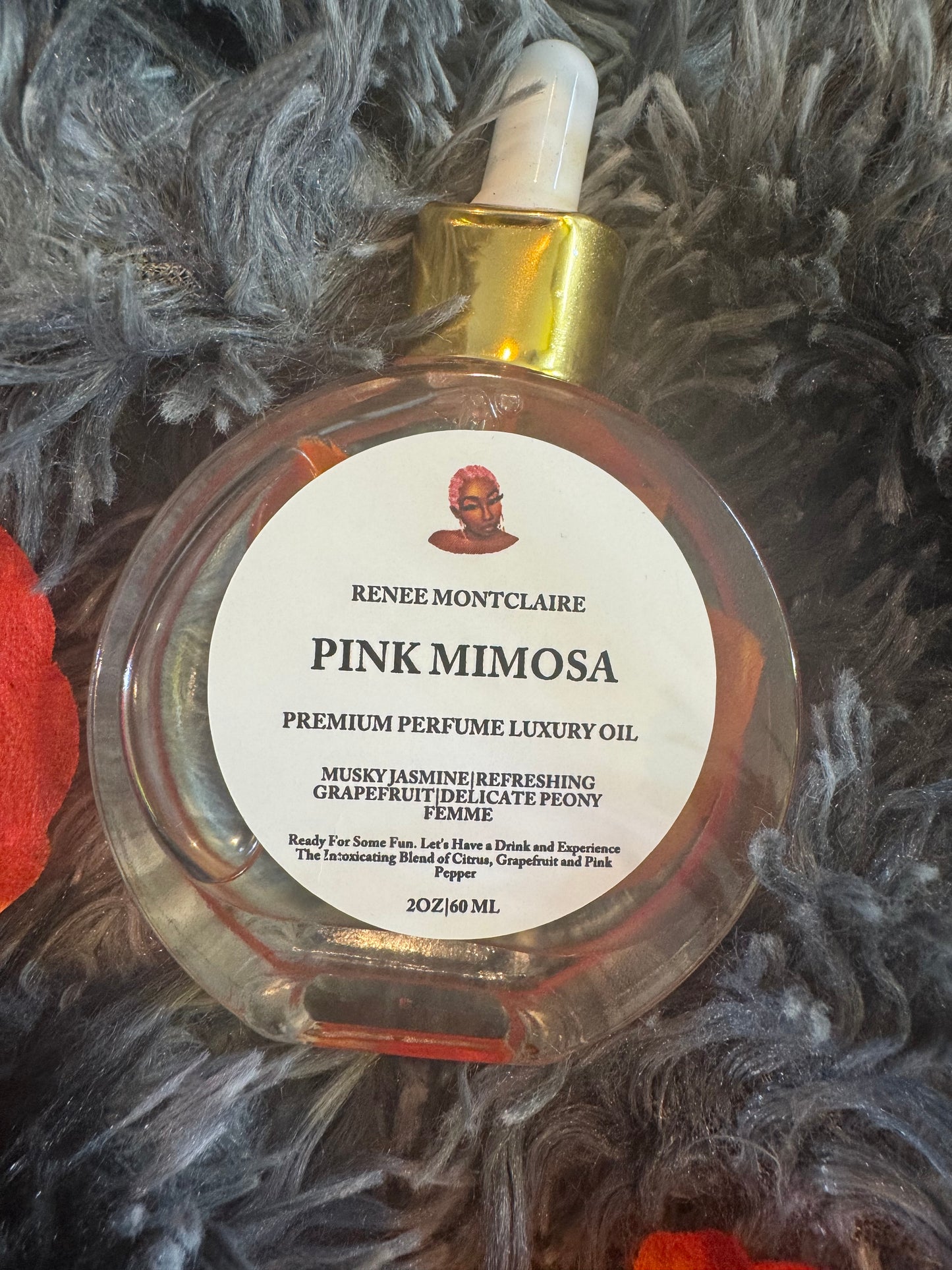 RENEE MONTCLAIRE PINK MIMOSA PREMIUM PERFUME LUXURY OIL