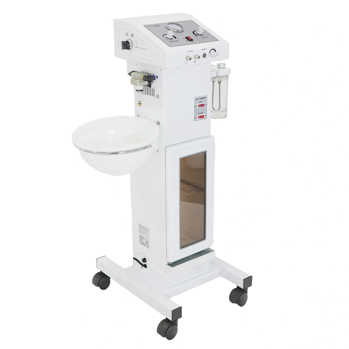 Diamond Microdermabrasion With Hot Towel Cabinets