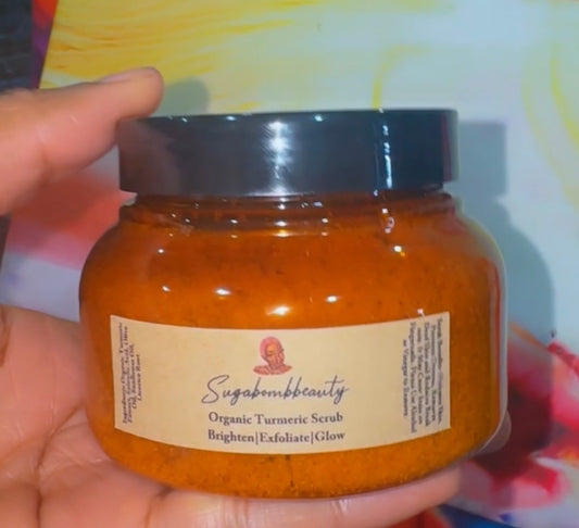Sugabombbeauty Organic Turmeric Scrub